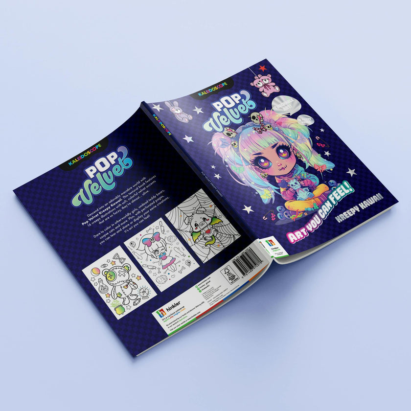 Kaleidoscope: Pop Velvet Coloring - Kreepy Kawaii