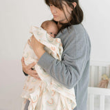 Parker Cotton Muslin Swaddle Blanket Set (Butterfly, Set of 2)