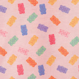 Girls (2-4) Buttondown Pajama Set | Gummy Bears - Pink