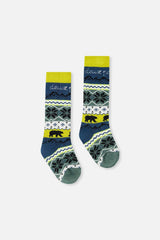 Ski Socks Navy Blue