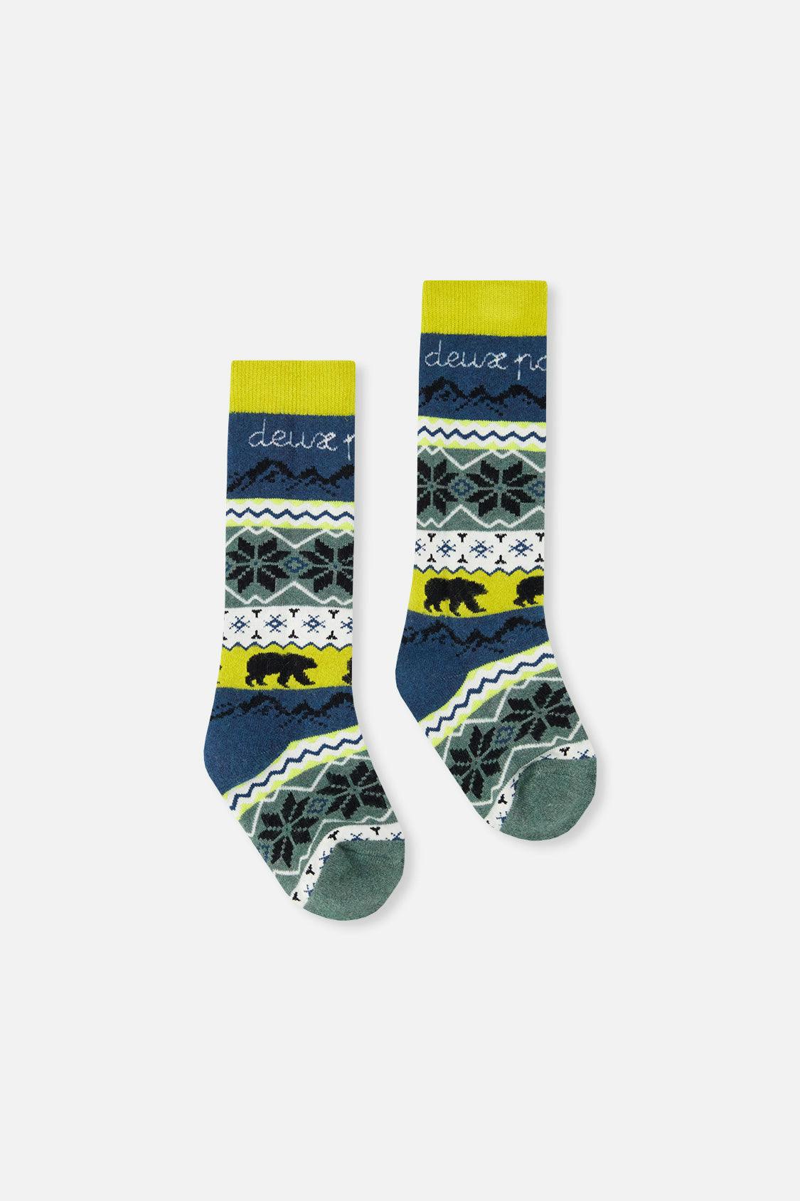 Ski Socks Navy Blue