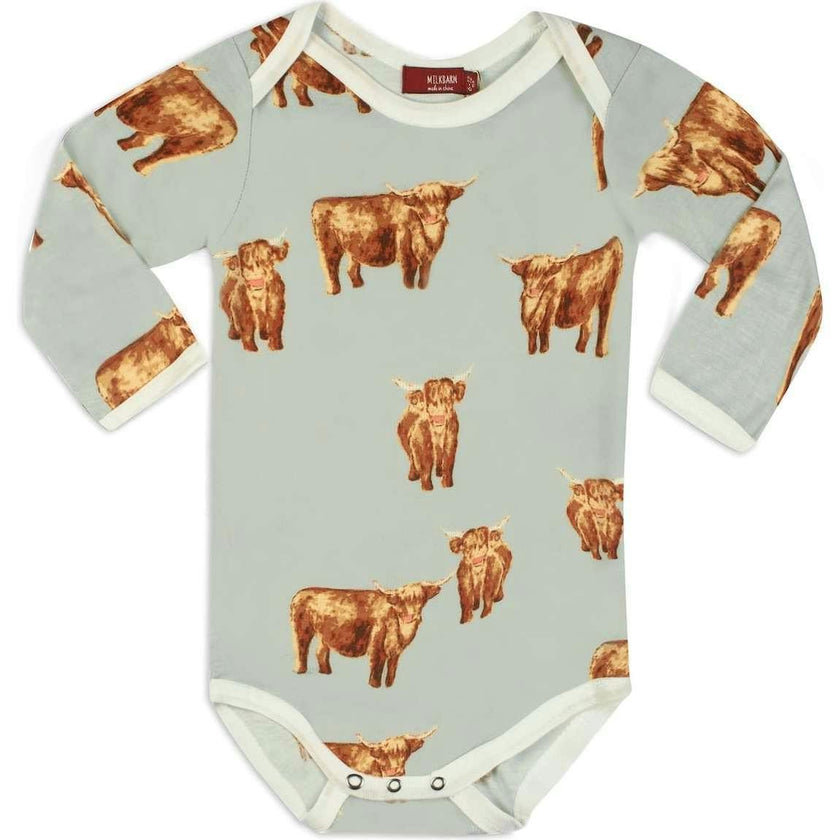 Highland Bamboo Long Sleeve One Piece