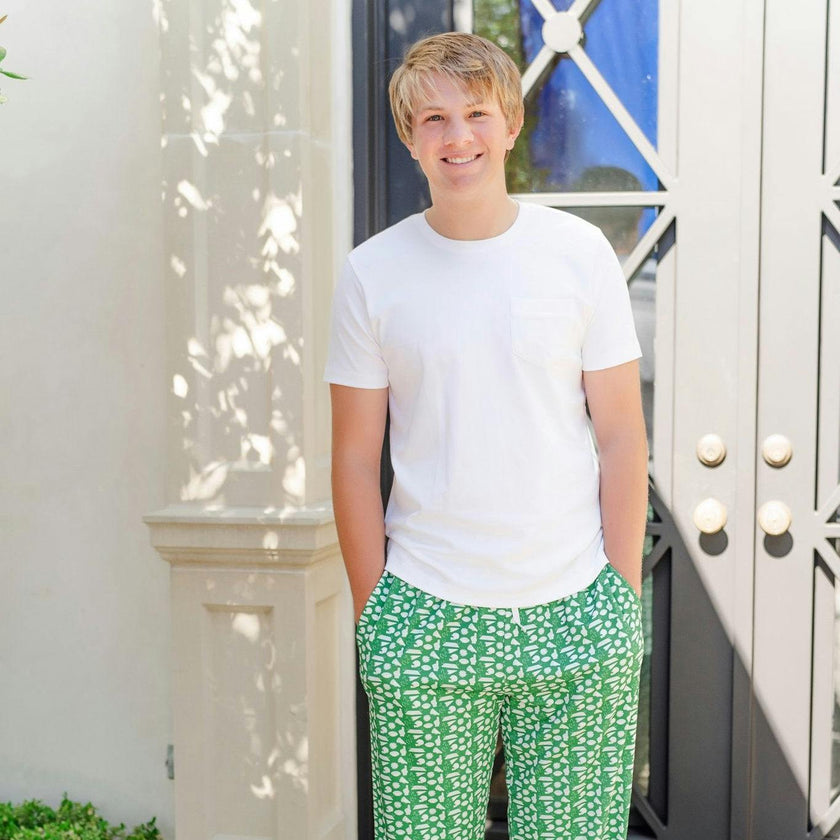 Brent Men's Hangout Pant - Pep Rally Green