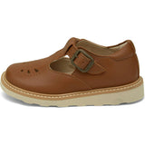 Rosie Vegan T-Bar Shoe, Brown