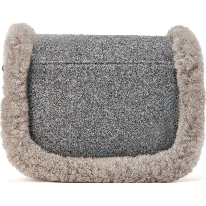 Shae Wool Crossbody Buckled Bag