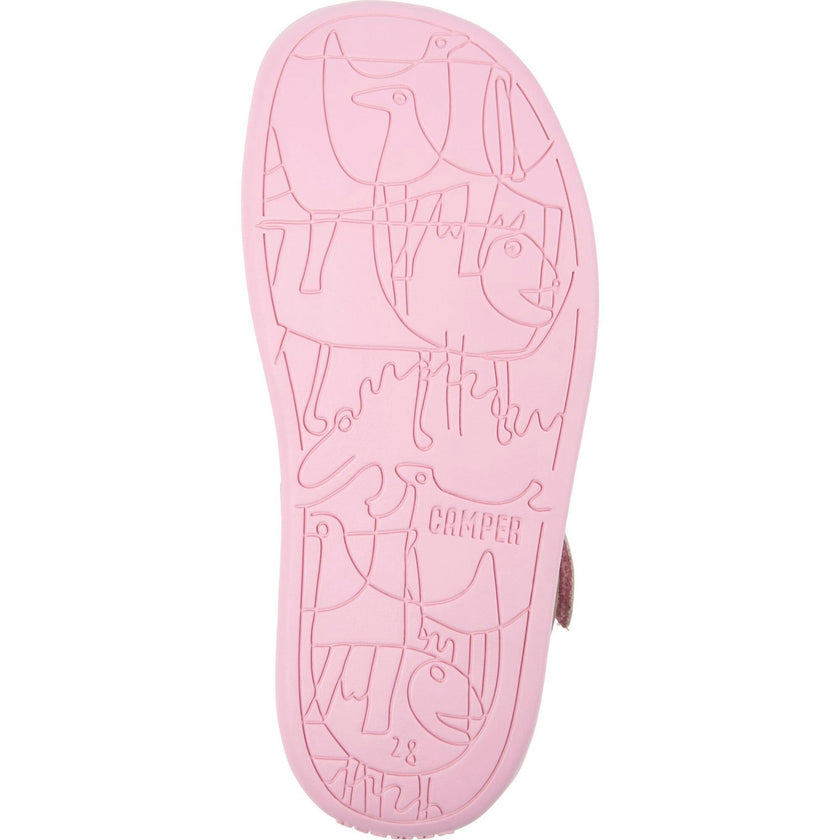 Bicho Leather Sandals, Pink