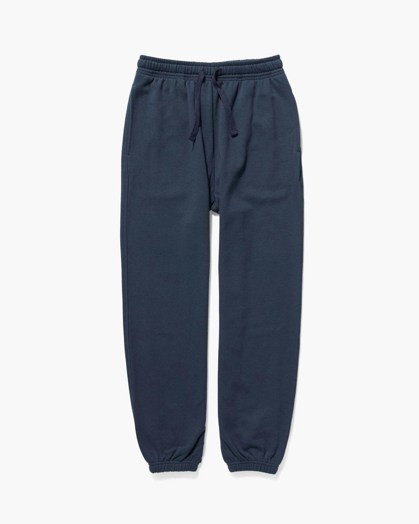 Womens Recycled Fleece Classic Sweatpant - Recycled Fleece - Blue Nights