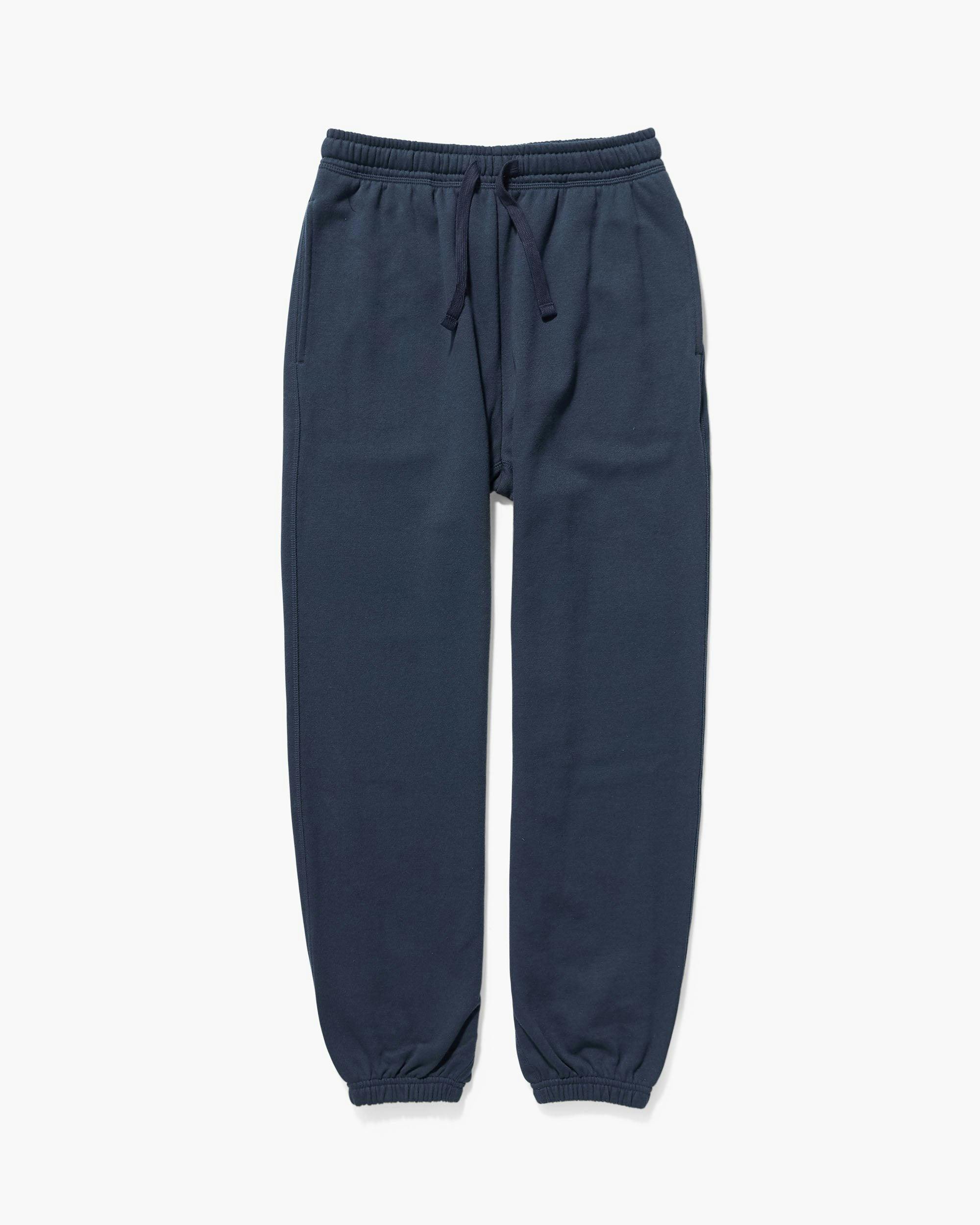Womens Recycled Fleece Classic Sweatpant - Recycled Fleece - Blue Nights