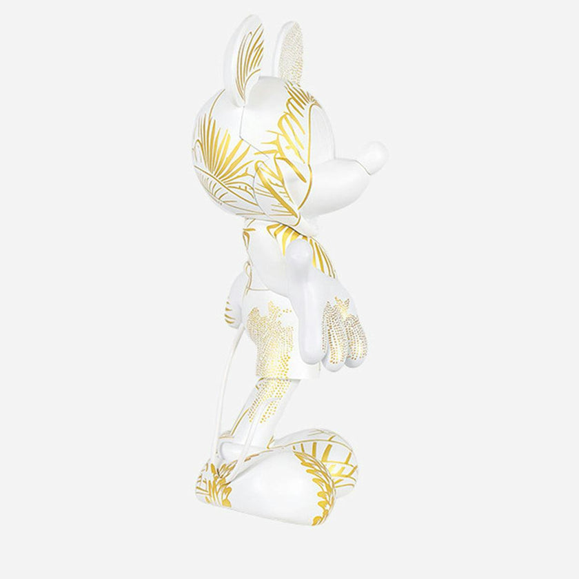 Mickey STAR STYLE White & Gold 12in