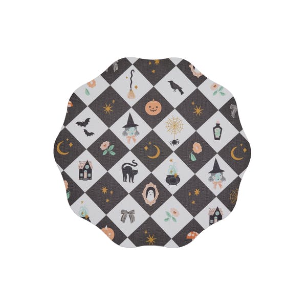 Patchwork Halloween Placemat