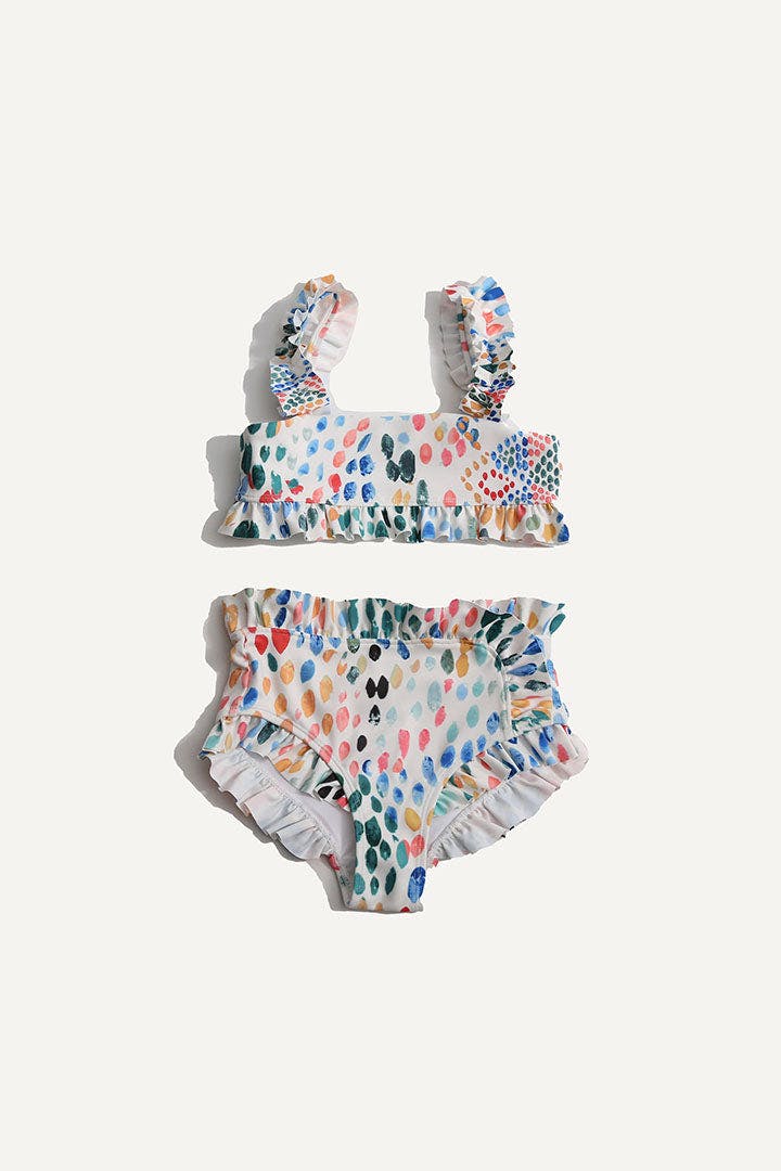 MISTY RUFFLED TANKINI
