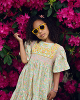Classic | Sustainable Sunglasses | Plant-Based Bendable Polarized - Child | 3-8 Y | Buckwheat