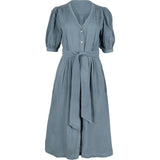 Blaire Dress in Goblin Blue