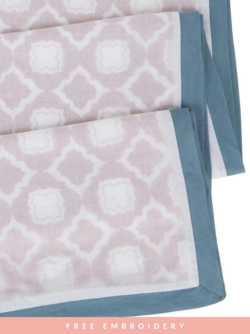 Block-Printed Cotton Dohar