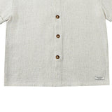 Brammie Shirt | Warm White Melange