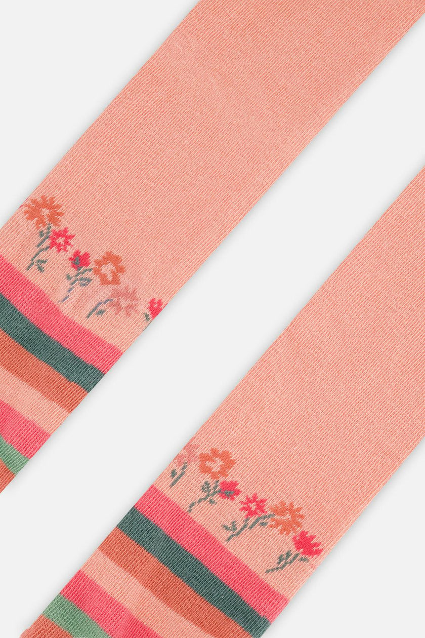 Baby Tights Very Pale Pink And Green