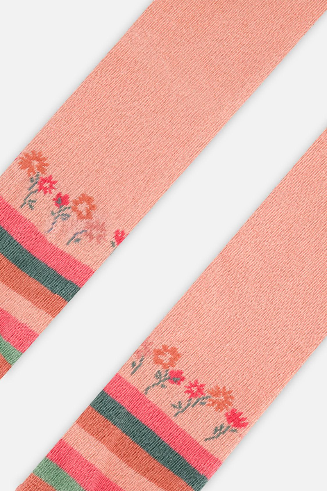Baby Tights Very Pale Pink And Green