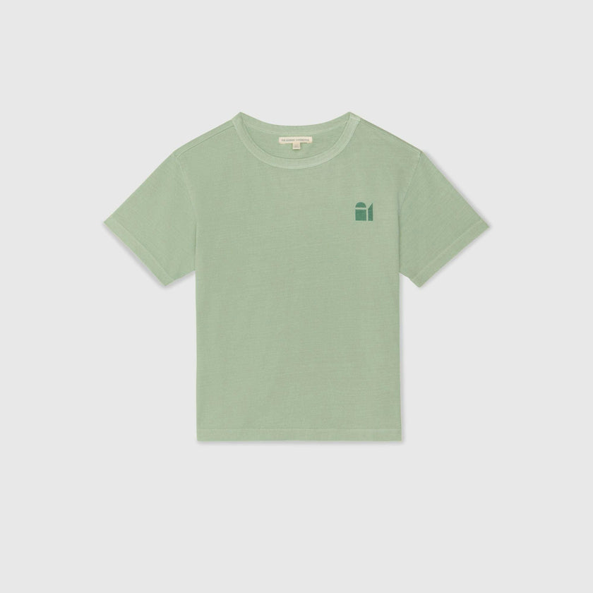 Earth Day Natural Dye Tee in Honeydew