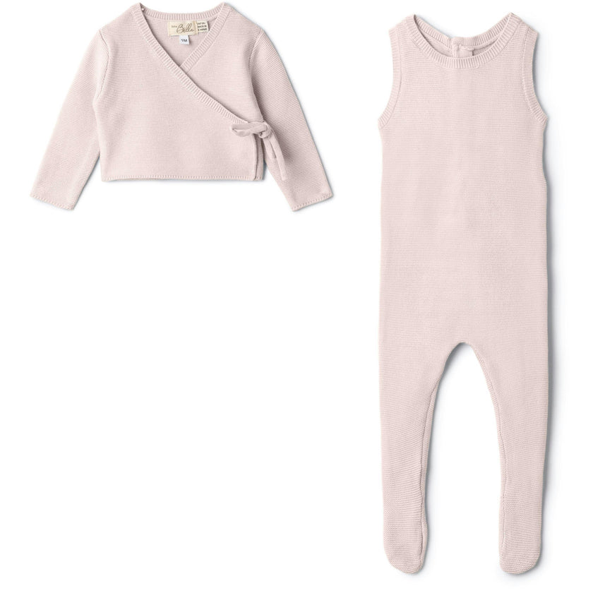 Onesie Cardigan Set Blue