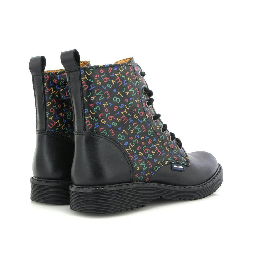 Katy Boots, Letters Multi Print