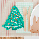 Baking Spirits Bright Christmas Tree Guest Napkins