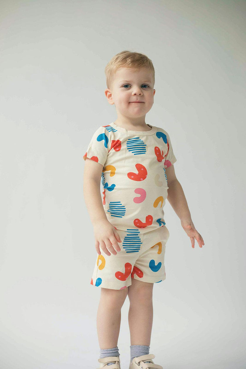 T-Shirt Set in Macaroni