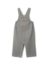 Denim Snap Front Pockets Overalls