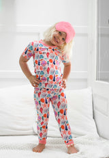 Cute as Shell Short Sleeve Pajama Set