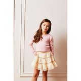 Sofia Heart Bow Lace Mini - Champagne