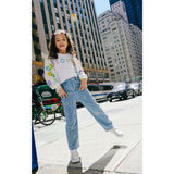 Crystal Heart Jeans