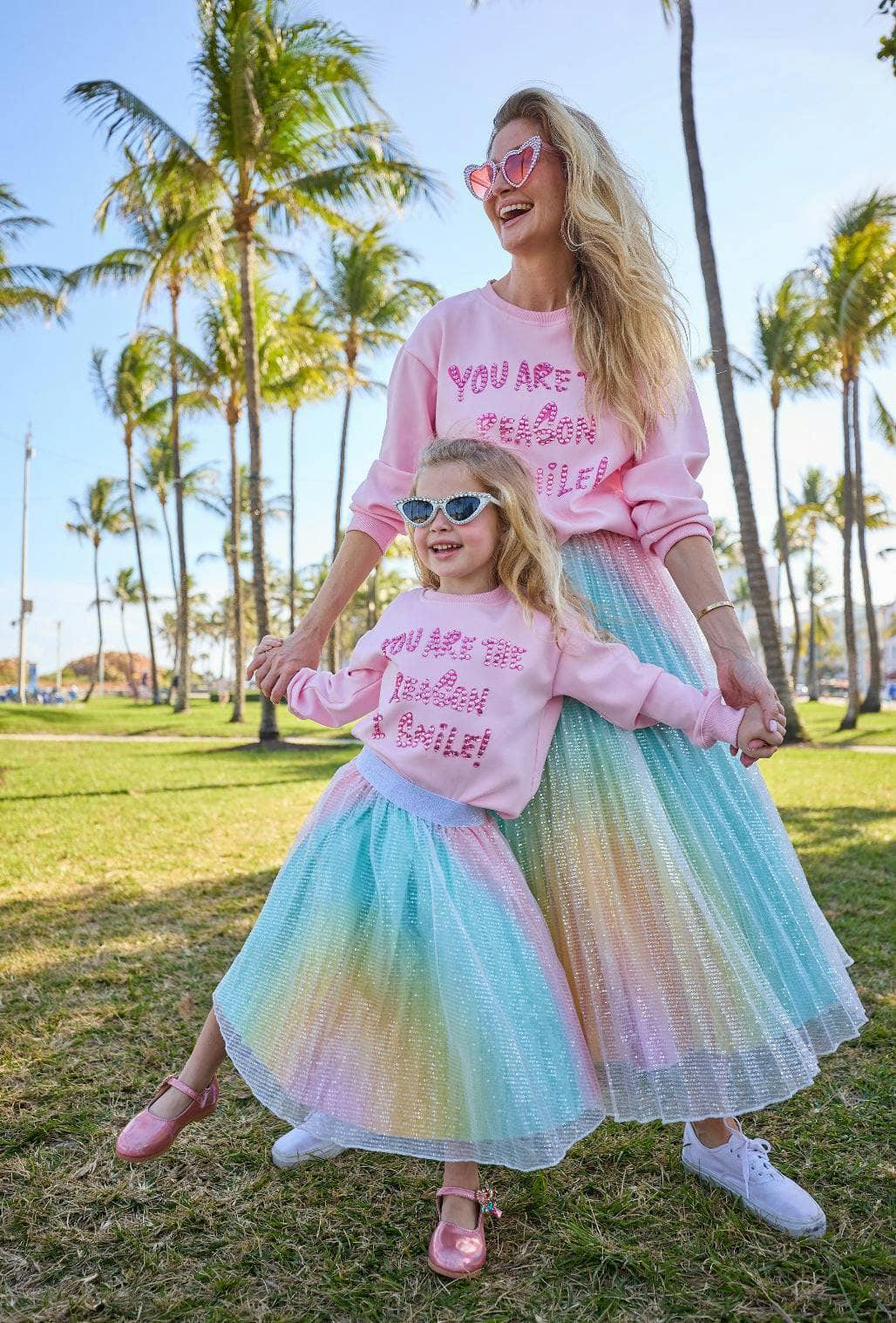 You are the reason I smile Sweatshirt