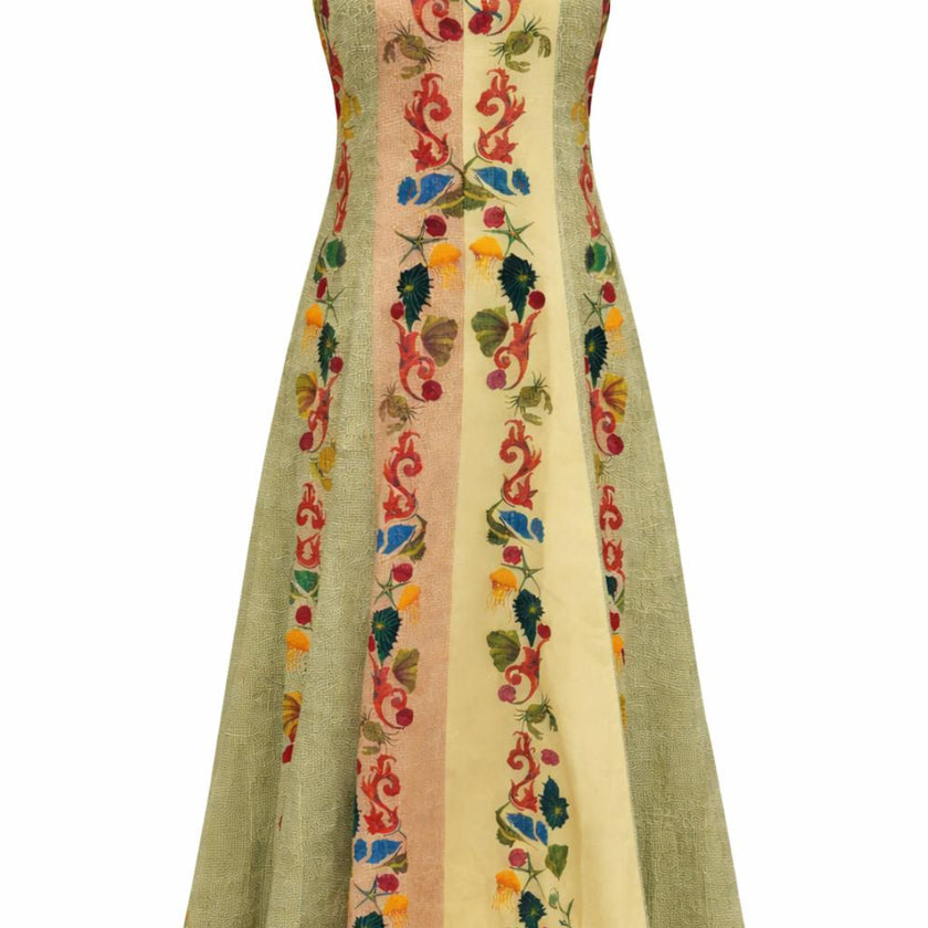 Loren Multi Shell Midi Dress
