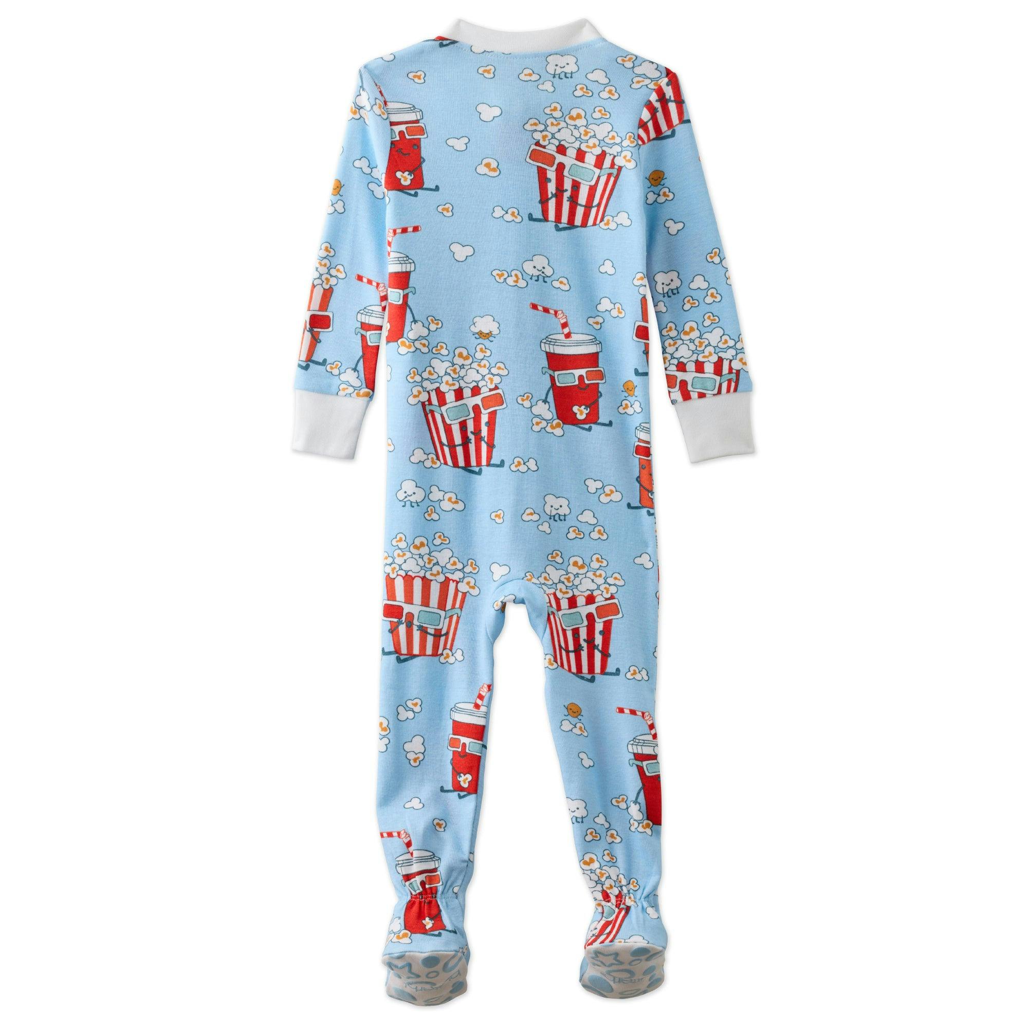 CRUZ Snug-fit Footed Baby Boys Pajamas