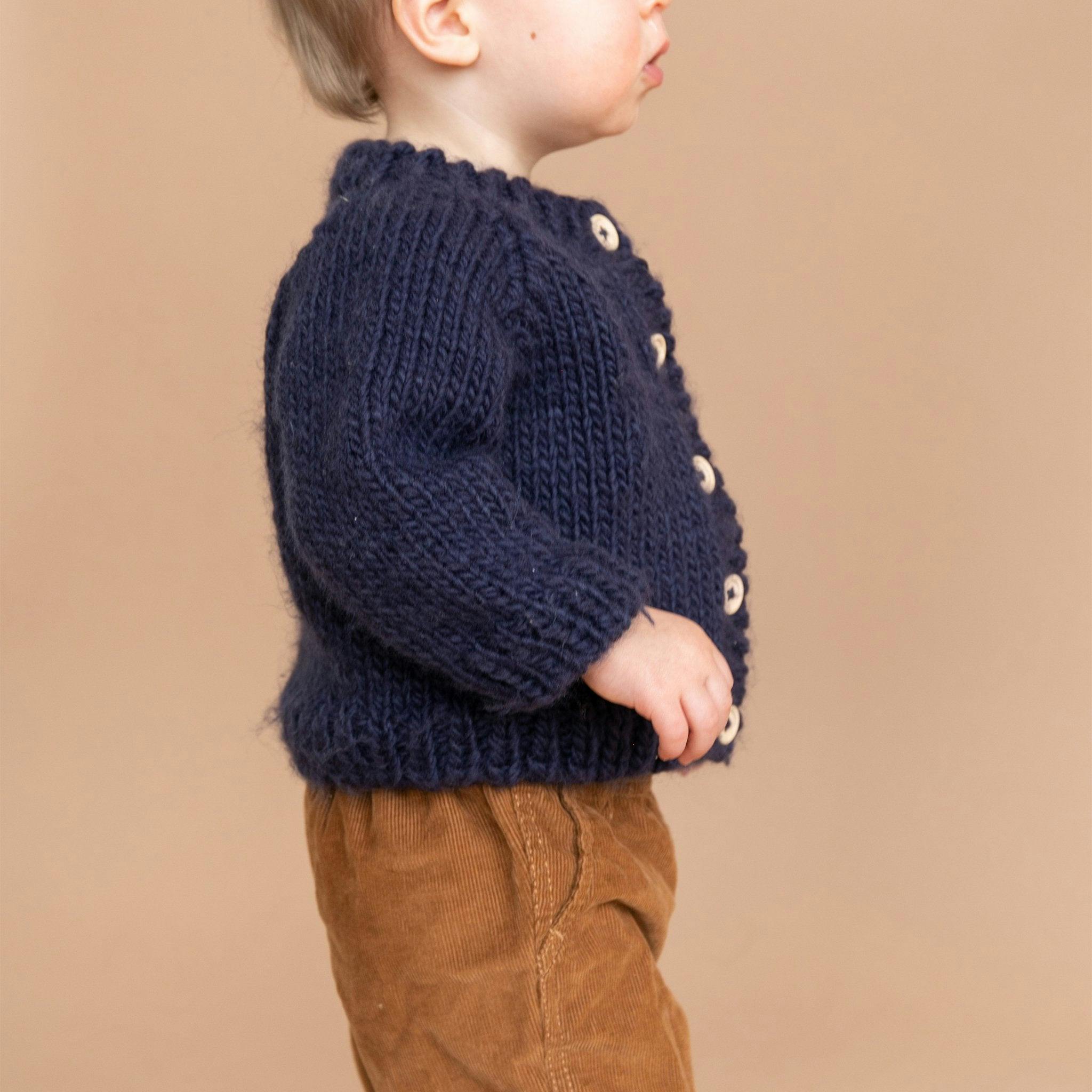 Classic Cardigan - Navy