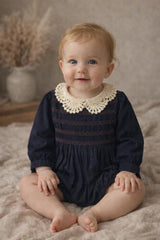 Crochet Collar Romper