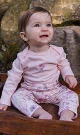 Organic Cotton Onesie Very Pale Pink