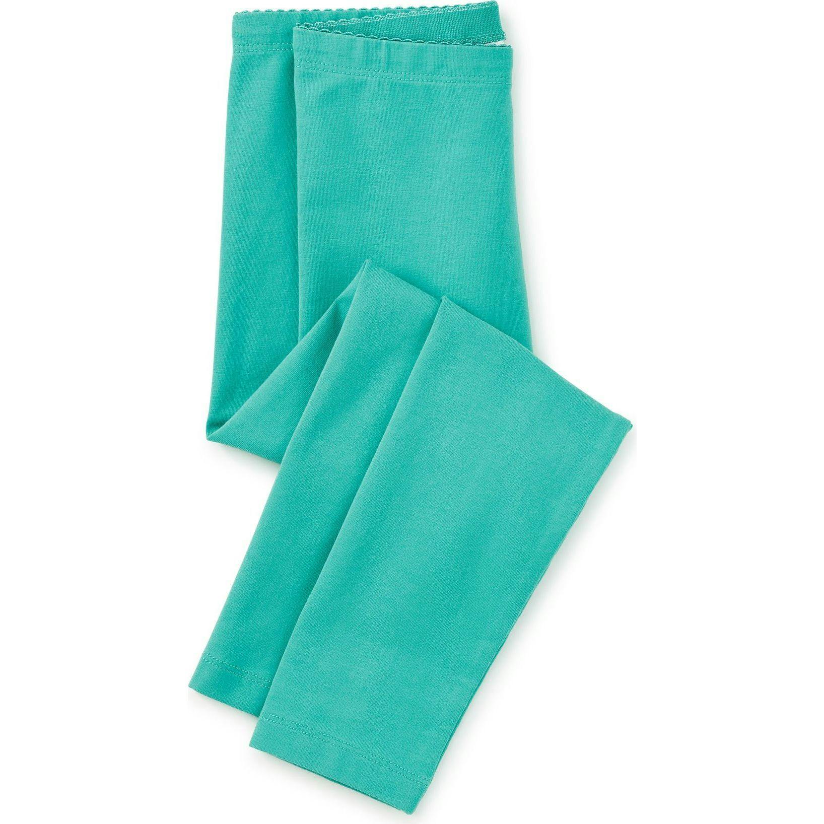 Solid Leggings, Green