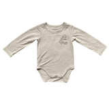 Baby Boy Long Sleeve Bodysuit in Midnight