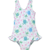UPF 50+ Delaney Hip Ruffle Swimsuit