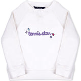 Long Raglan Sleeve Sweatshirt