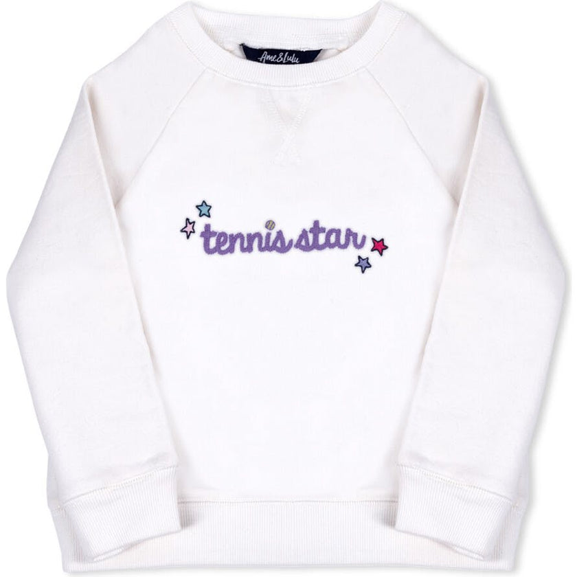 Long Raglan Sleeve Sweatshirt