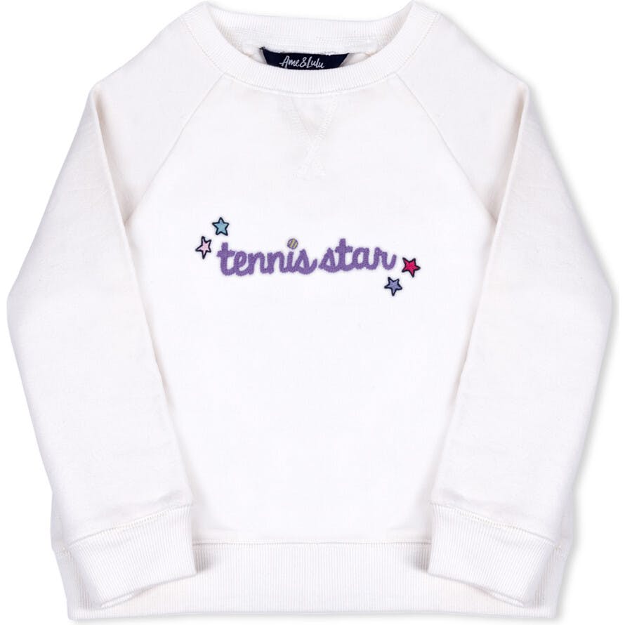 Long Raglan Sleeve Sweatshirt