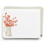 Set of 8 Flat Notecards