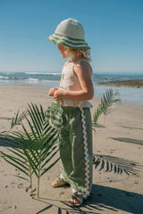 Wide-Leg Pant Set in La Vie en Palm