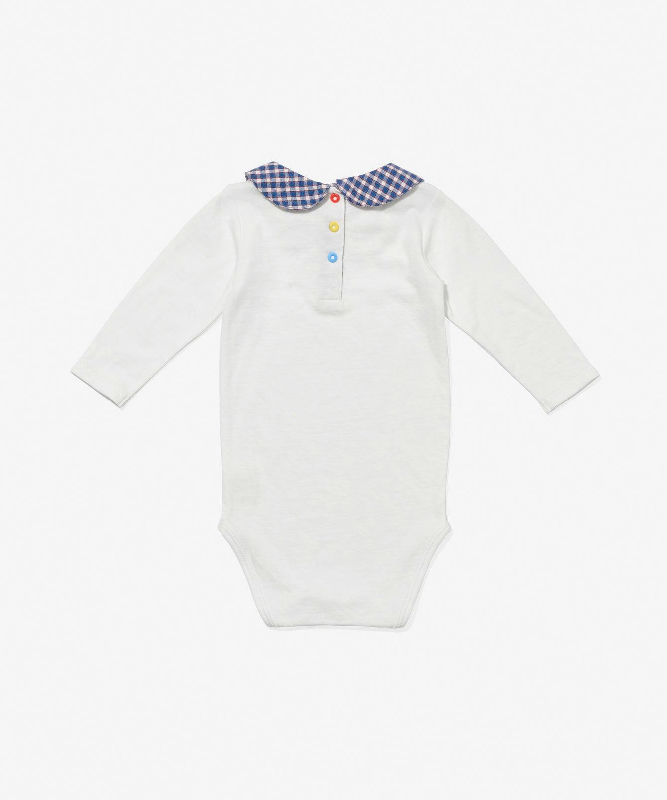 Peter Pan One-piece, Marine Tiny Check