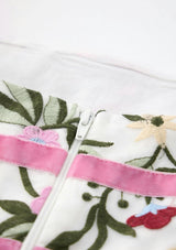 Chantelle Embroidery Maxi Dress