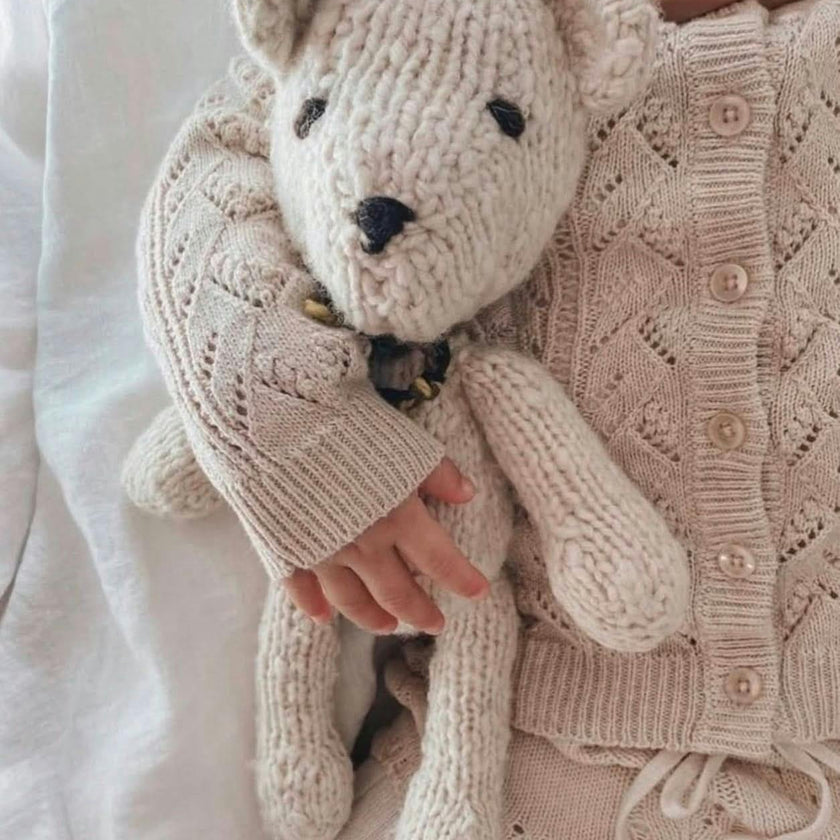 Wool Knit Buddy  | Alfred the Bear