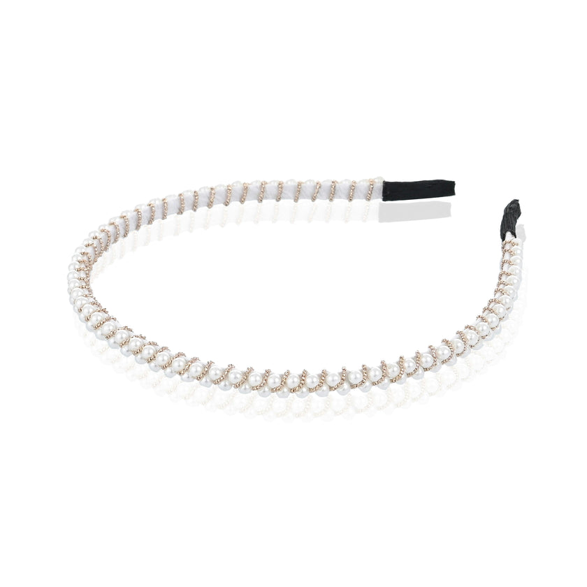 Pearl Double-Row Headband