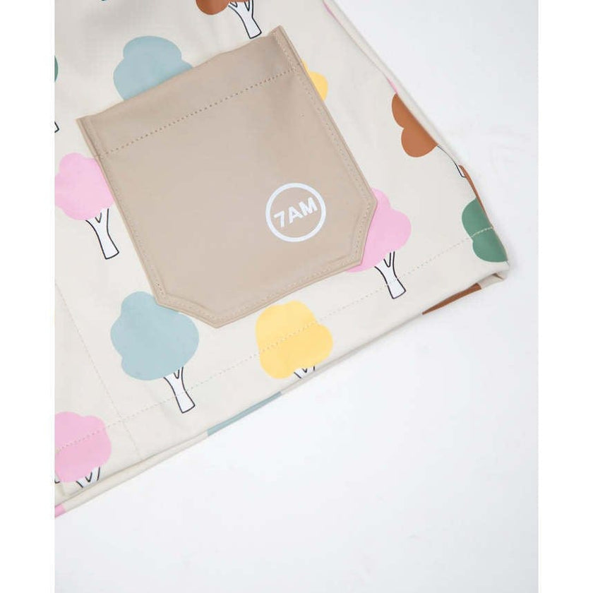 Tree Print Rain Worker Jacket