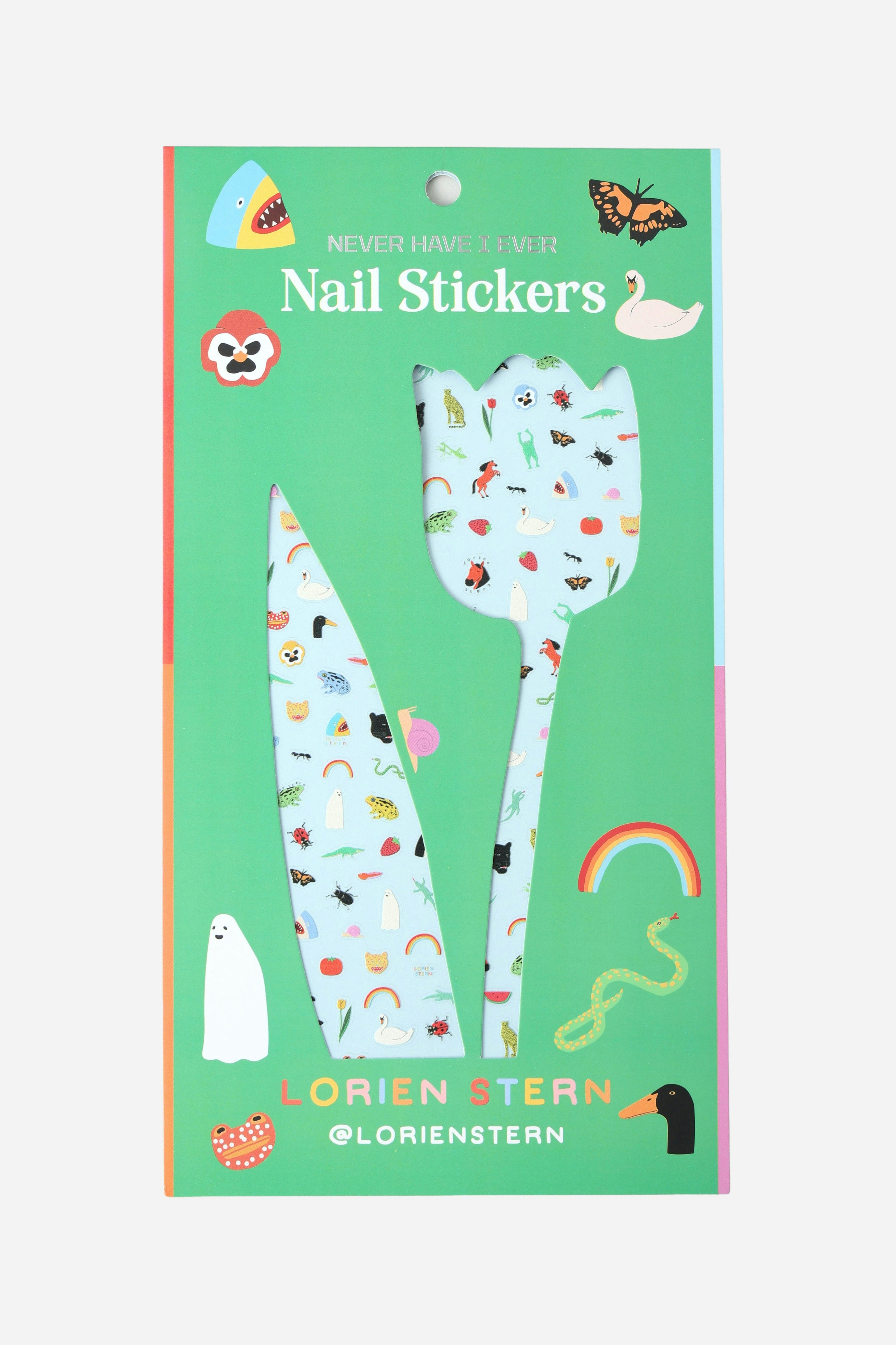 Natural World Nail Stickers By Lorien Stern
